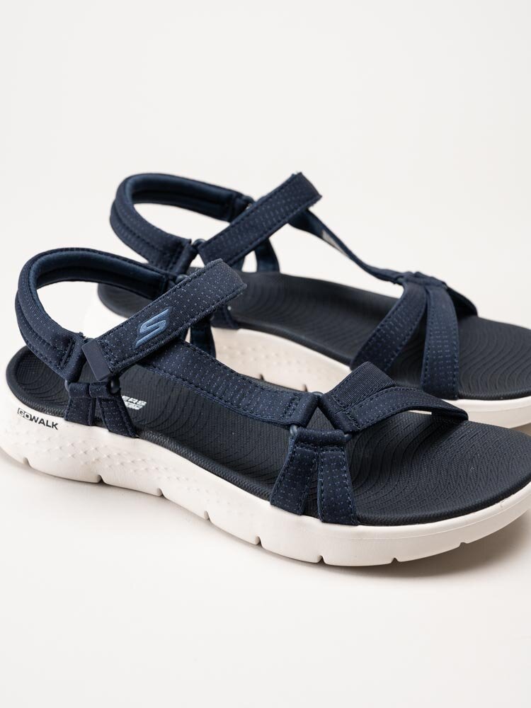 Skechers - Go Walk Flex Sandal - Mörkblå sportiga sandaler