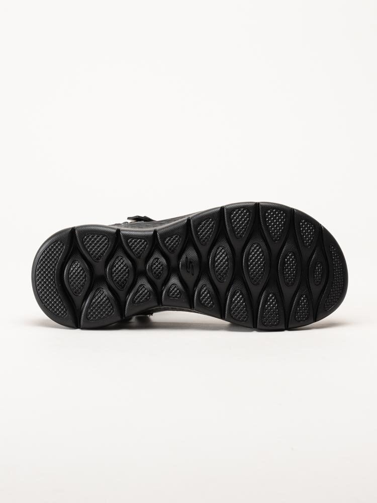 Skechers - Go Walk Flex Sandal - Svarta sportiga sandaler