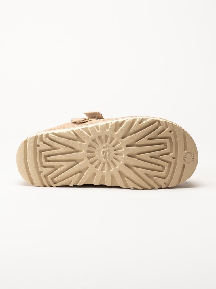 UGG - W Goldenstar Clog - Beiga clogs i mocka