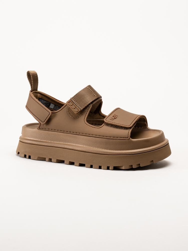 UGG - W GoldenGlow - Bruna platsåndaler