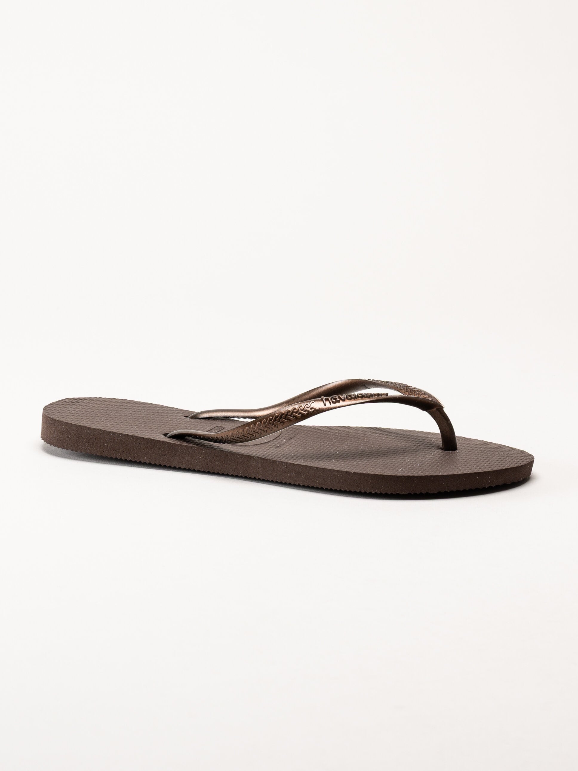 Havaianas - Slim - Mörkbruna flip-flops
