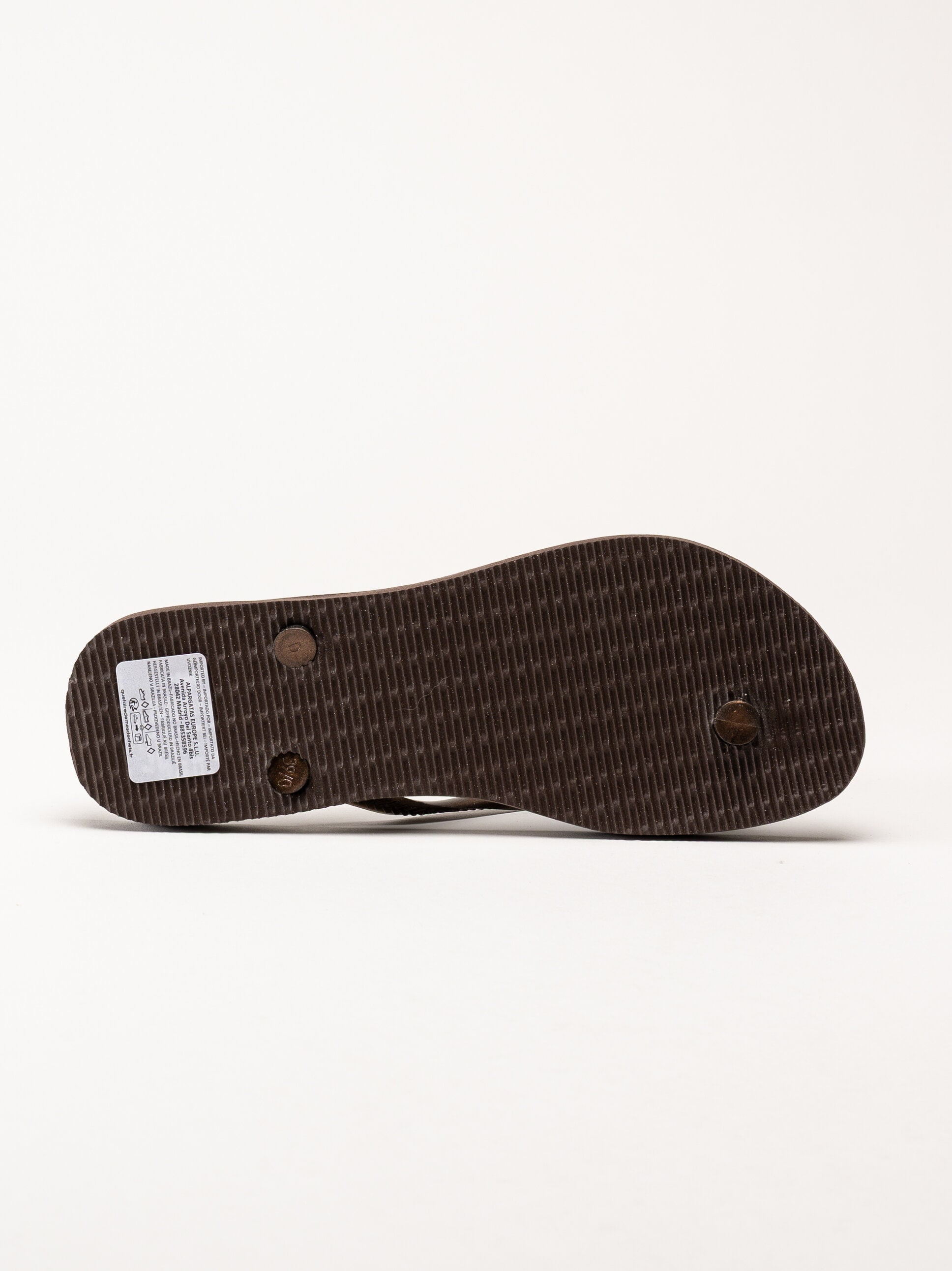Havaianas - Slim - Mörkbruna flip-flops