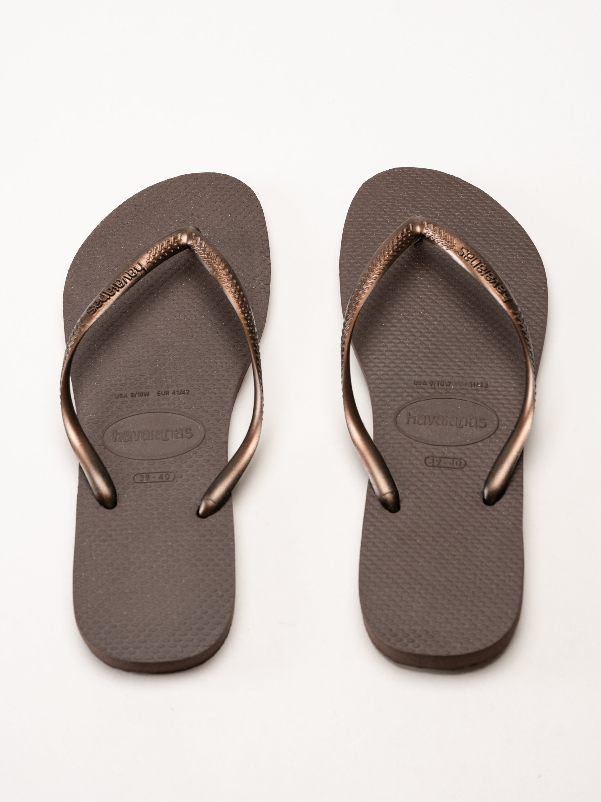 Havaianas - Slim - Mörkbruna flip-flops