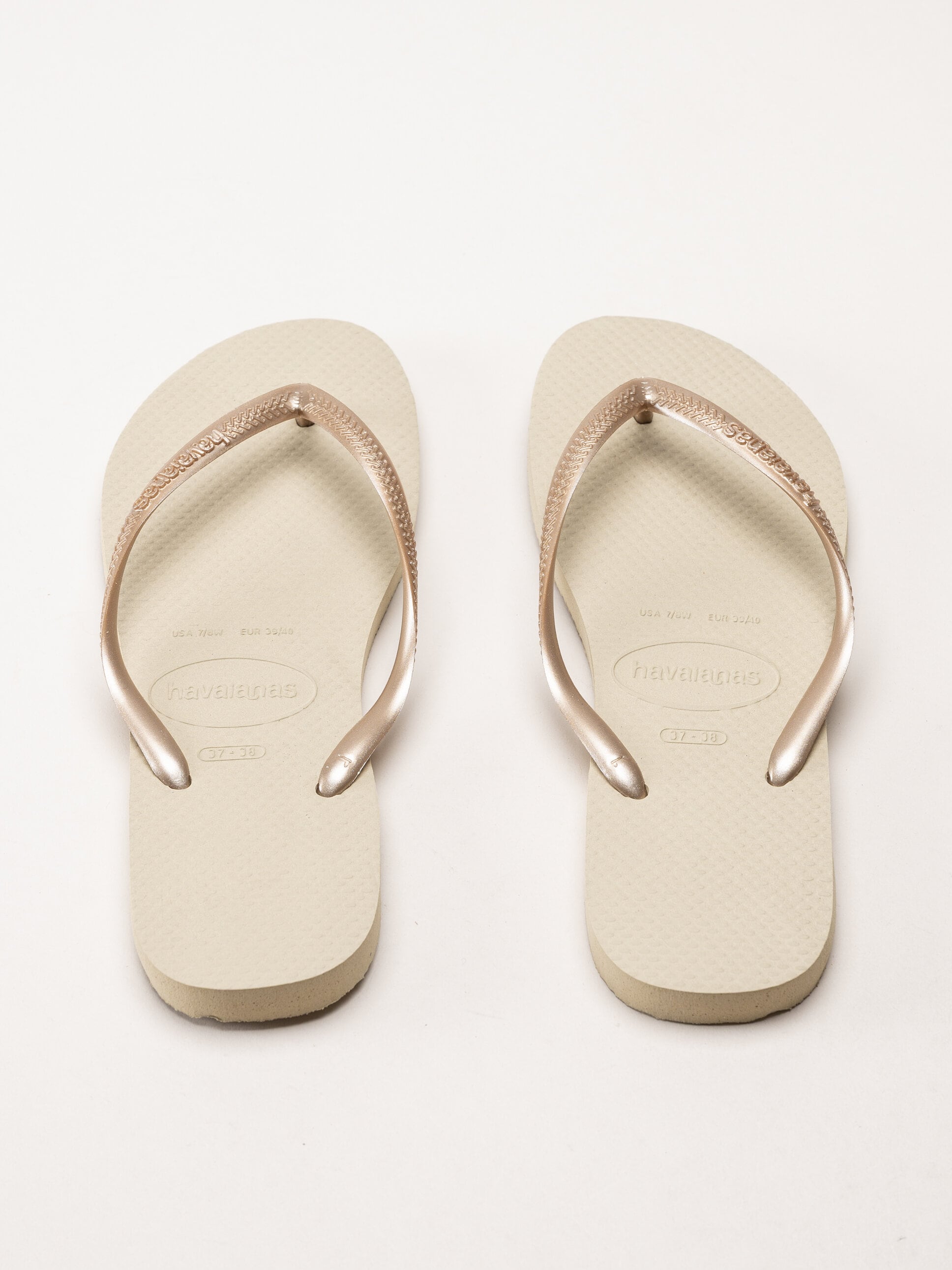 Havaianas - Slim - Ljusbeige flip-flops