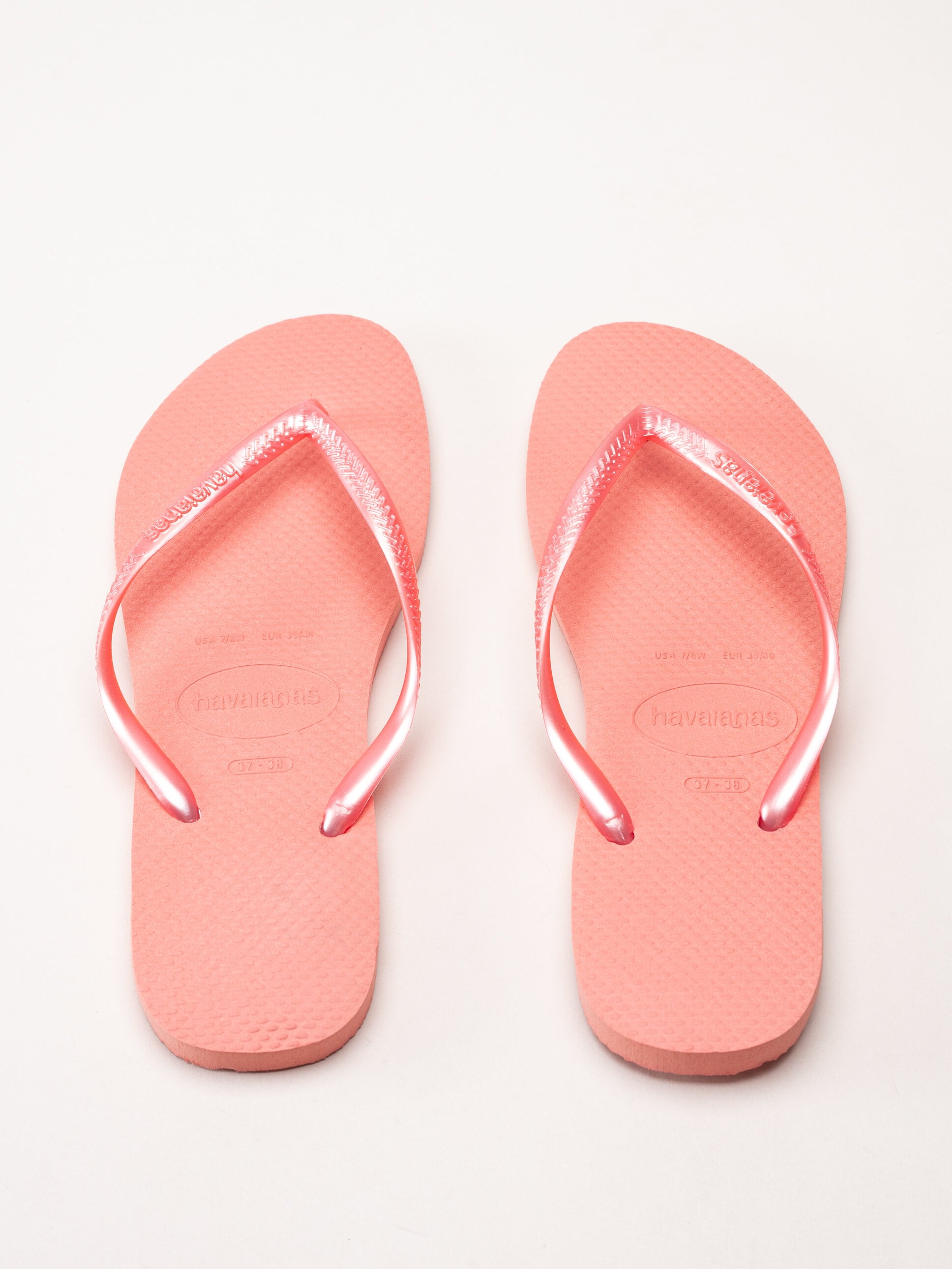 Havaianas - Slim - Korallfärgade flip-flops
