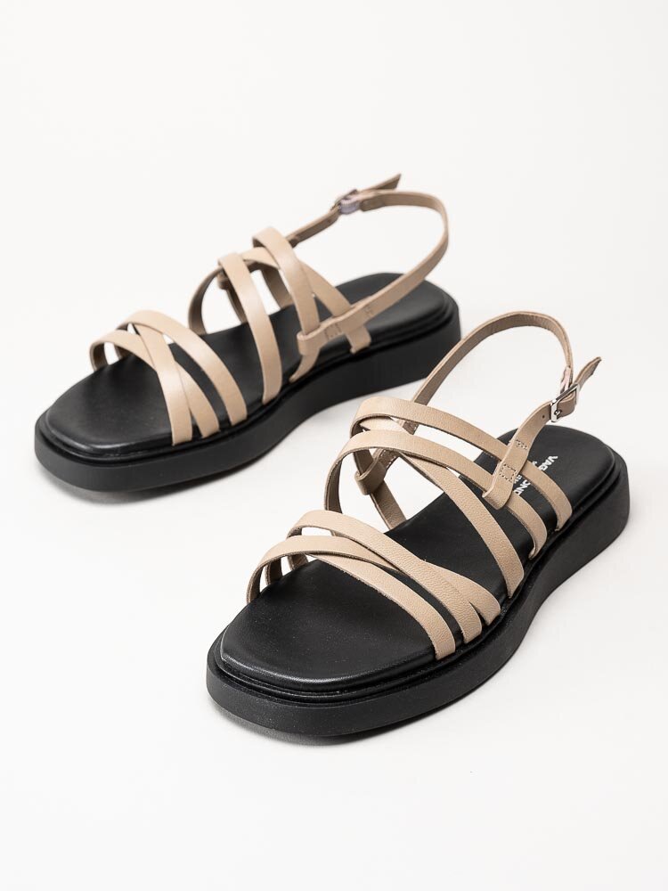 Vagabond - Connie - Beige sandaler i skinn