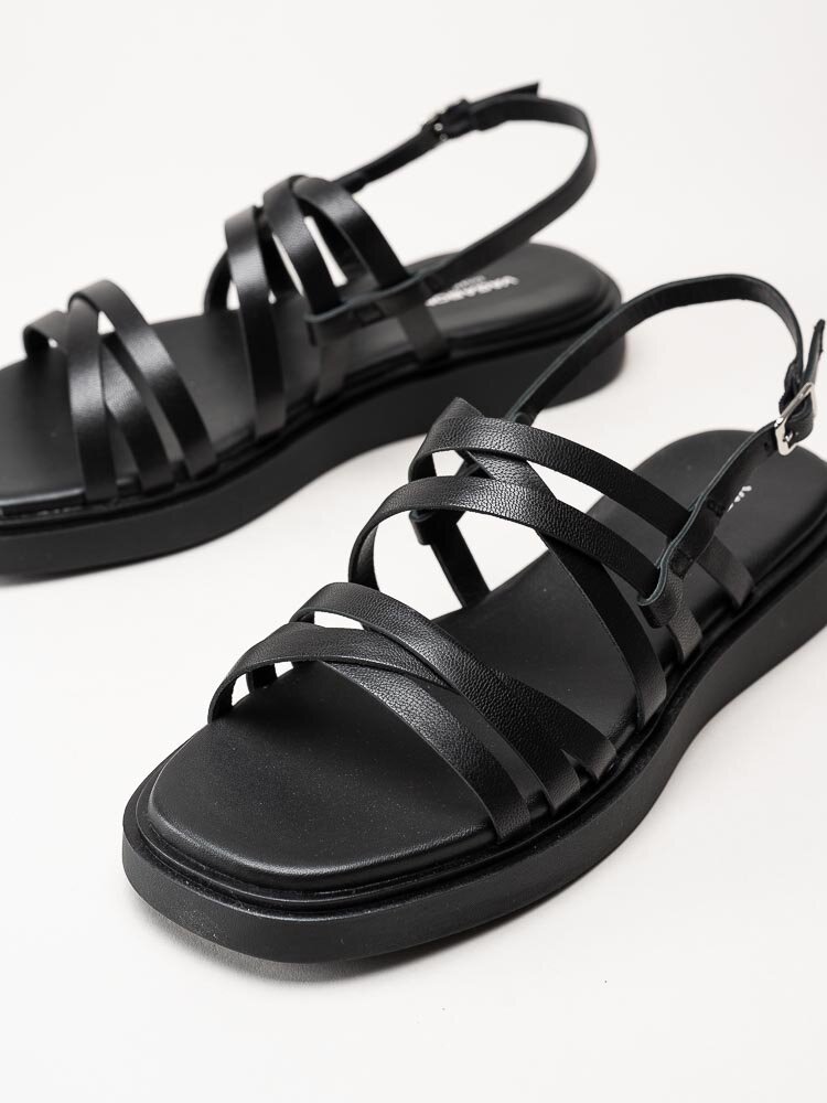 Vagabond - Connie - Svarta sandaler i skinn
