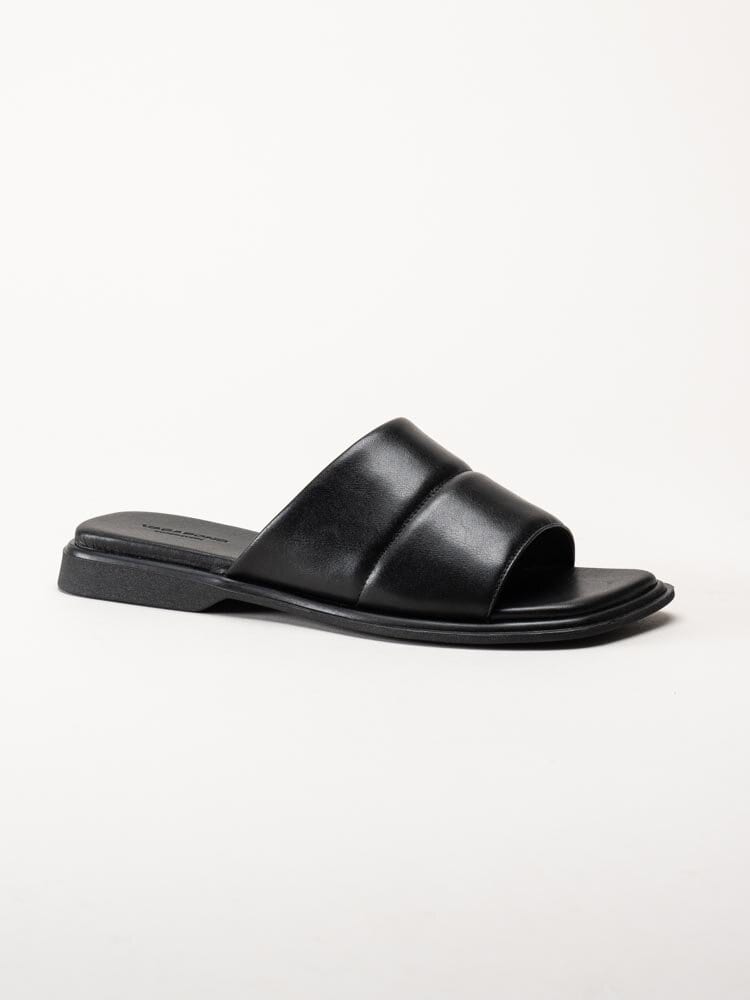 Vagabond - Izzy - Svarta slip in sandaler i skinn