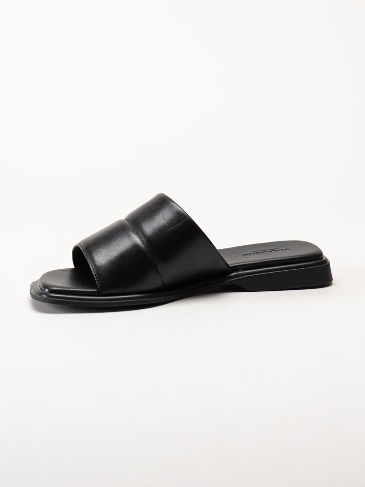 Vagabond - Izzy - Svarta slip in sandaler i skinn