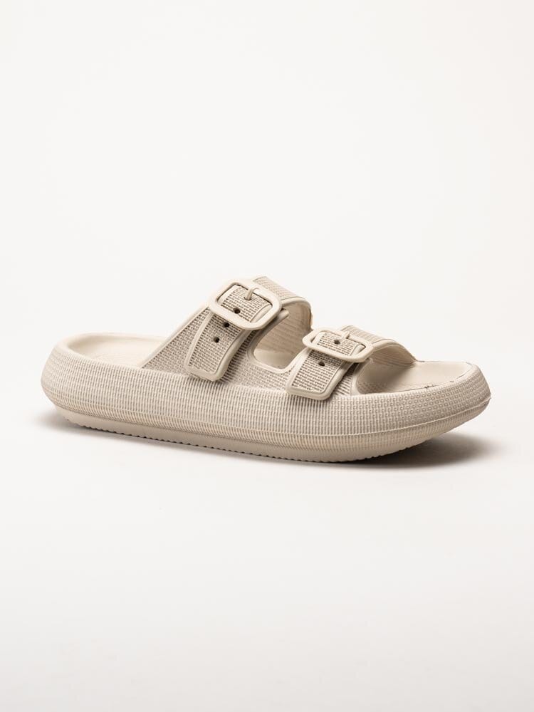 Tamaris - Beige slip in sandaler