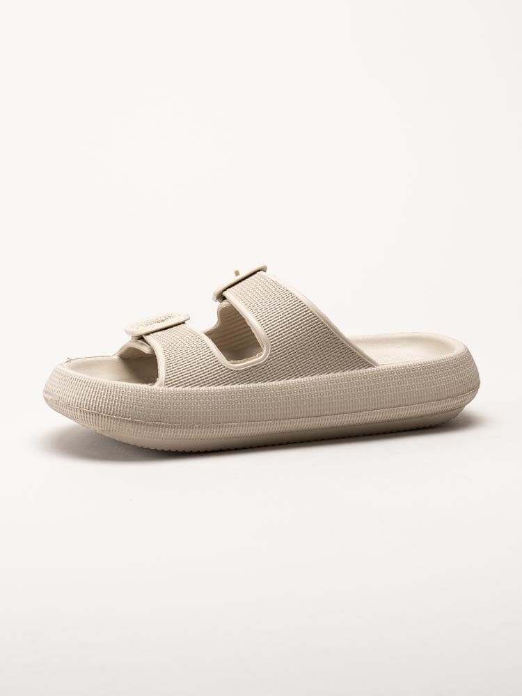 Tamaris - Beige slip in sandaler