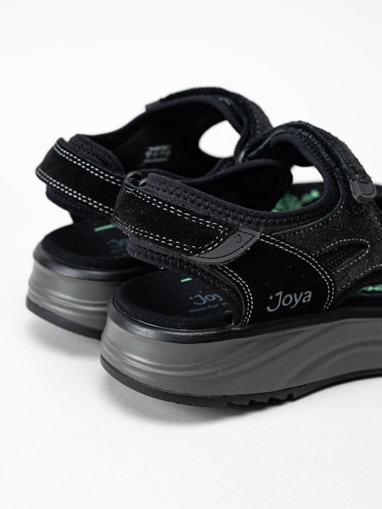 Joya - Komodo - Svarta sandaler i mocka