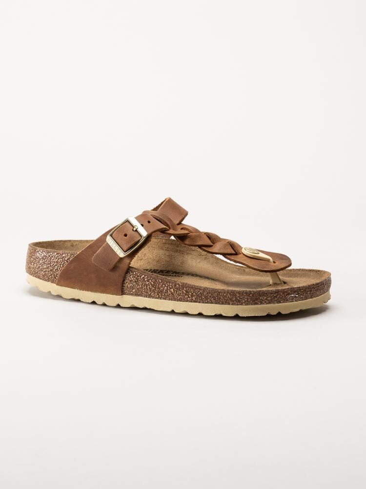 Birkenstock - Gizeh - Bruna flätade flip flop sandaler