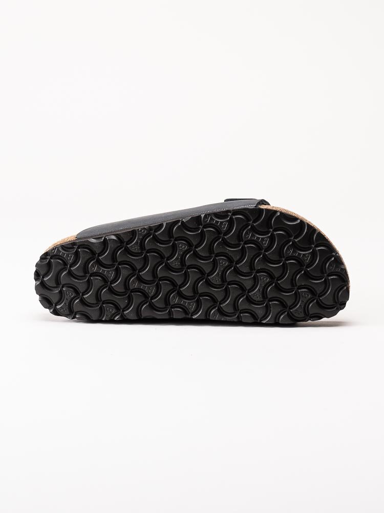 Birkenstock - Arizona SFB oiled leather - Svarta slip in sandaler i oljat skinn