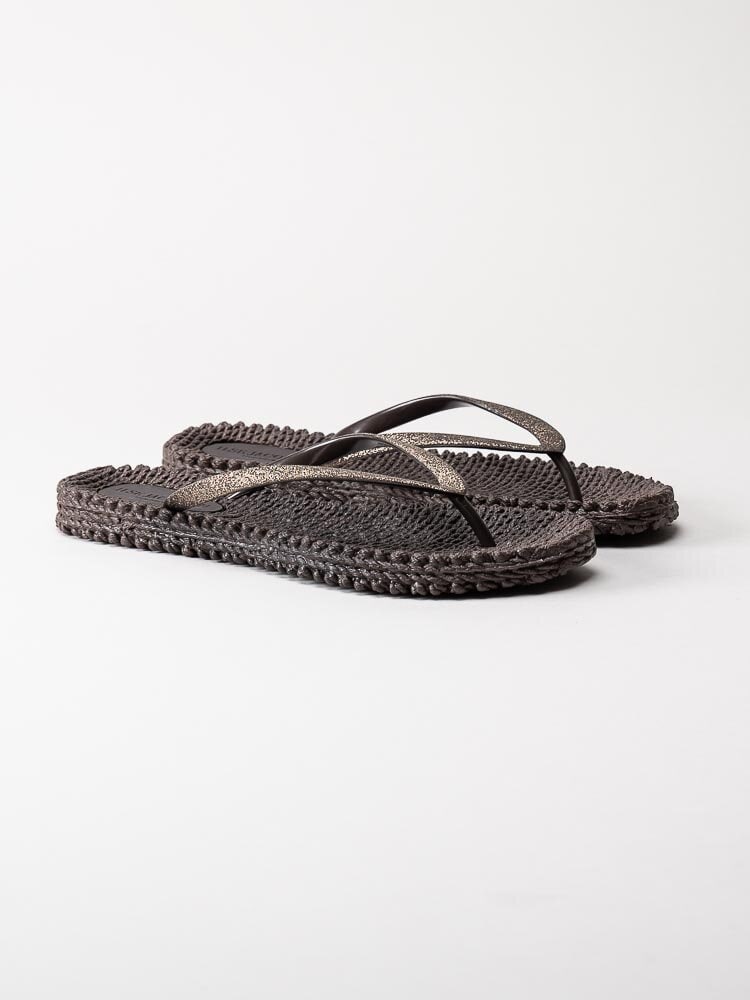 Ilse Jacobsen - Cheerful01 - Bruna glitter flip flops