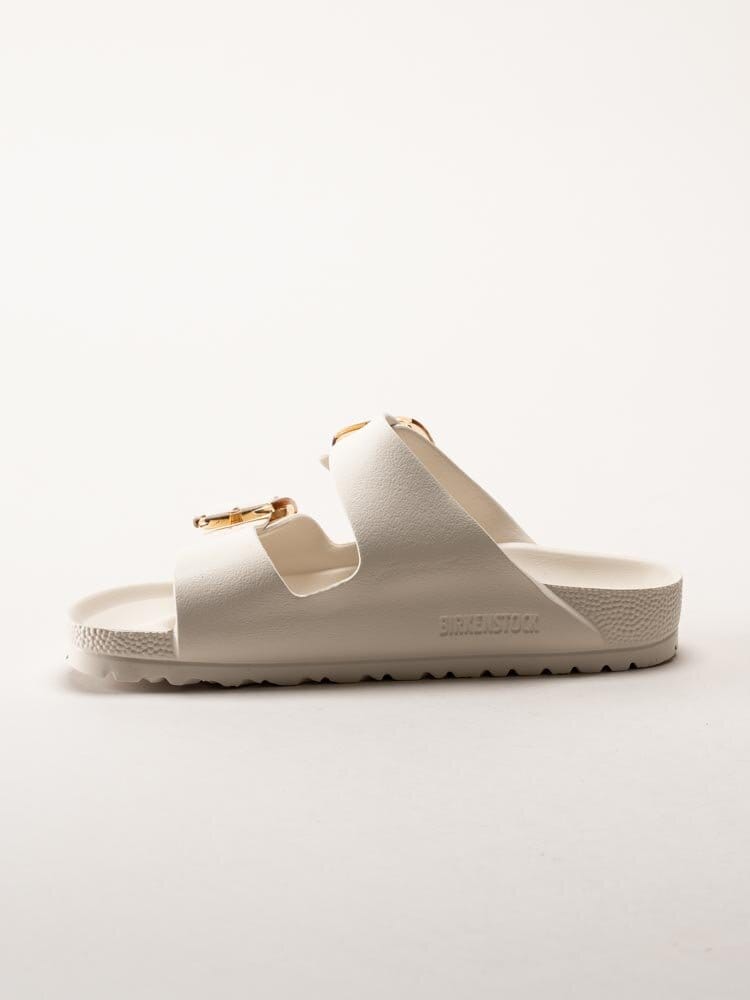 Birkenstock - Big Buckle EVA - Vita slip in sandaler med spännen