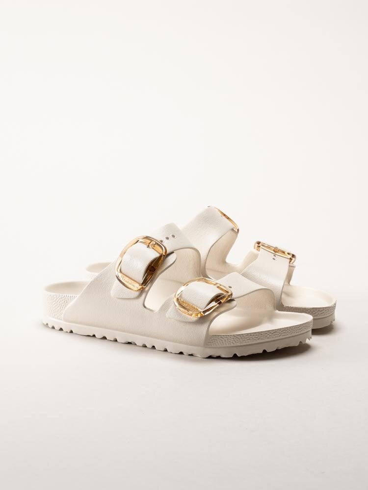 Birkenstock - Big Buckle EVA - Vita slip in sandaler med spännen