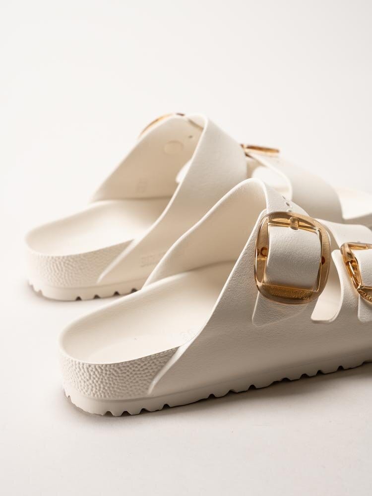 Birkenstock - Big Buckle EVA - Vita slip in sandaler med spännen