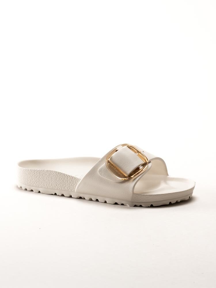 Birkenstock - Madrid Big Buckle EVA - Vita slip in sandaler med spänne