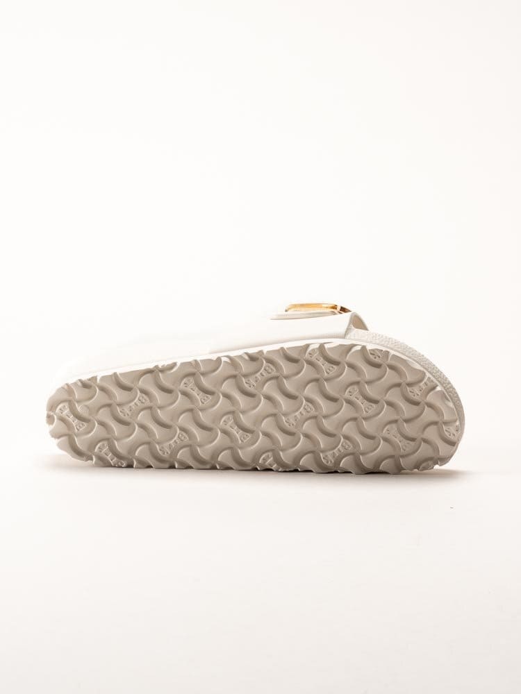 Birkenstock - Madrid Big Buckle EVA - Vita slip in sandaler med spänne