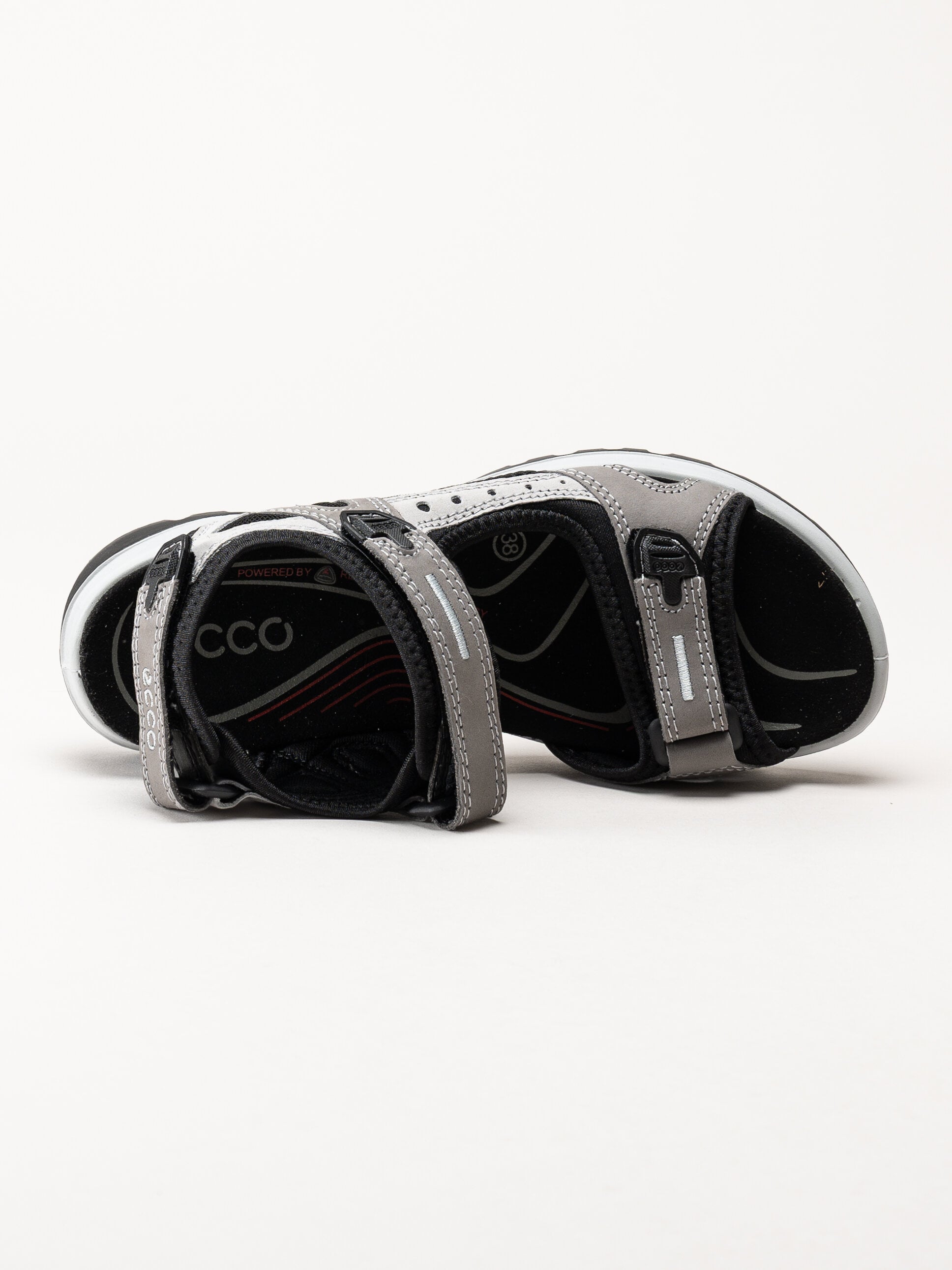 Ecco - Offroad Yucatan W - Grå varndringssandaler i nubuck