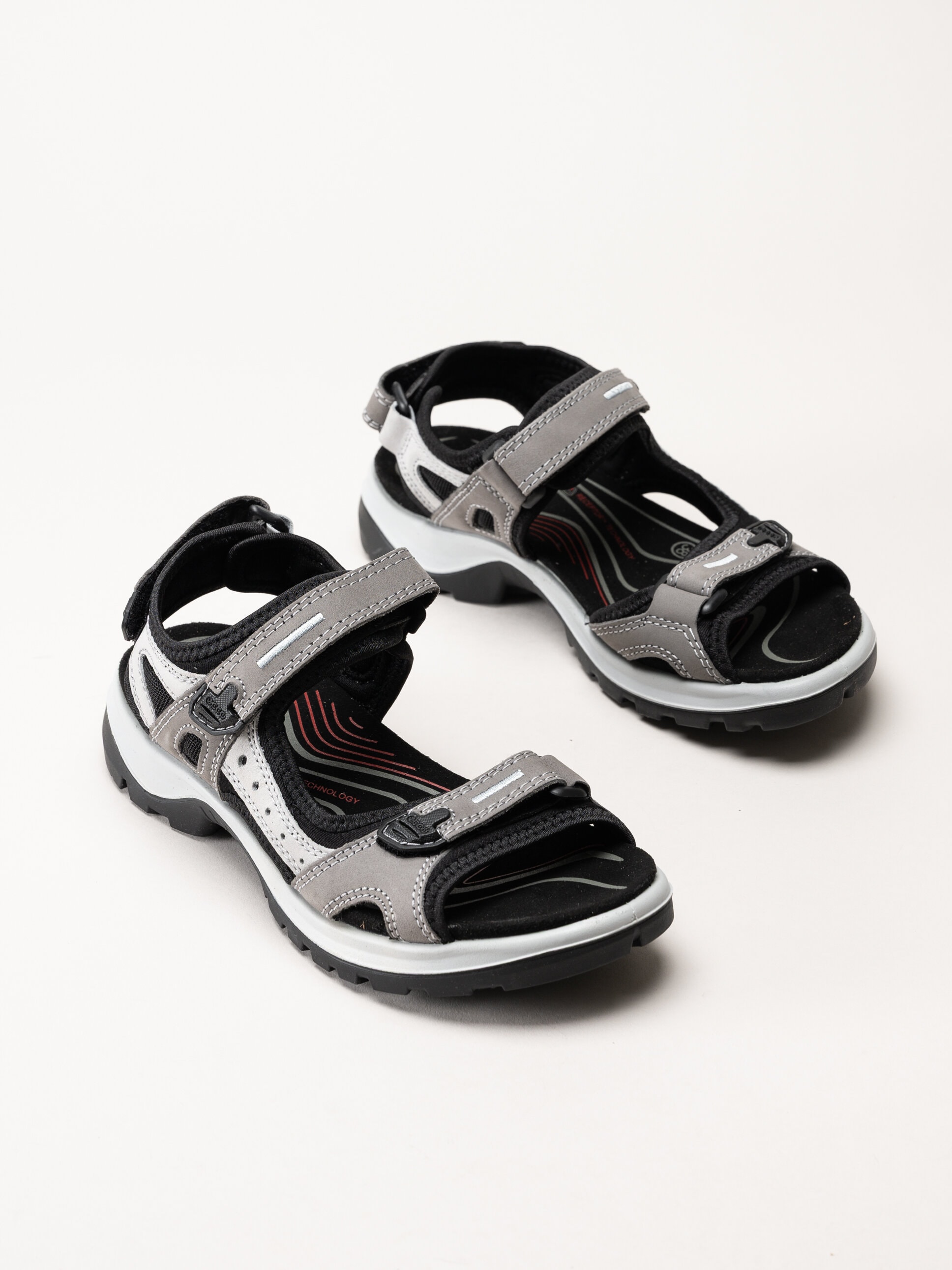 Ecco - Offroad Yucatan W - Grå varndringssandaler i nubuck