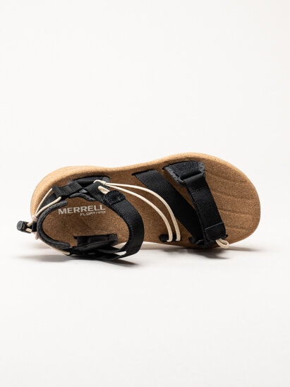Merrell - SPEED FUSION WEB RMX - Svarta sportiga sandaler