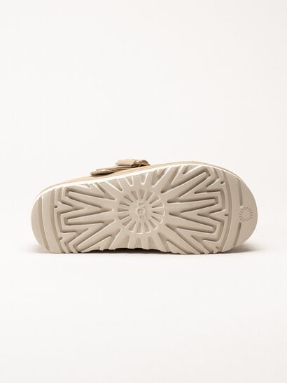 UGG - W Goldenstar Villa Clog - Beige Clogs i nubuck