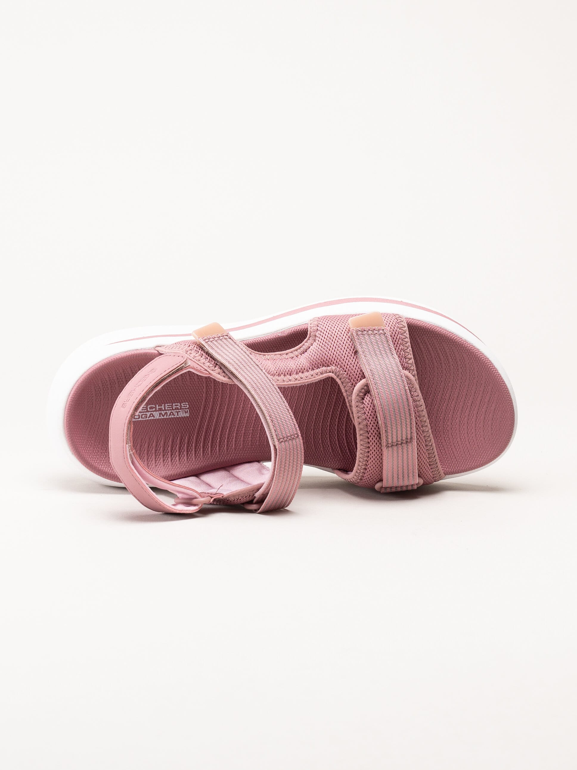 Skechers - Max Cushioning Essential - Rosa sportiga sandaler