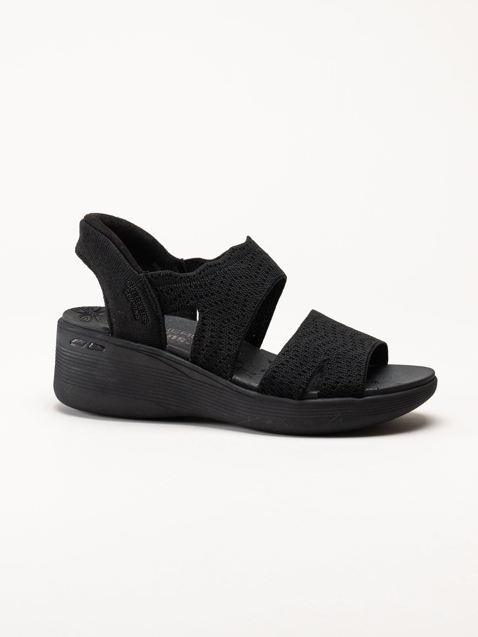 Skechers - Pier Lite - Slip On By - Svarta Slip-ins sandaler