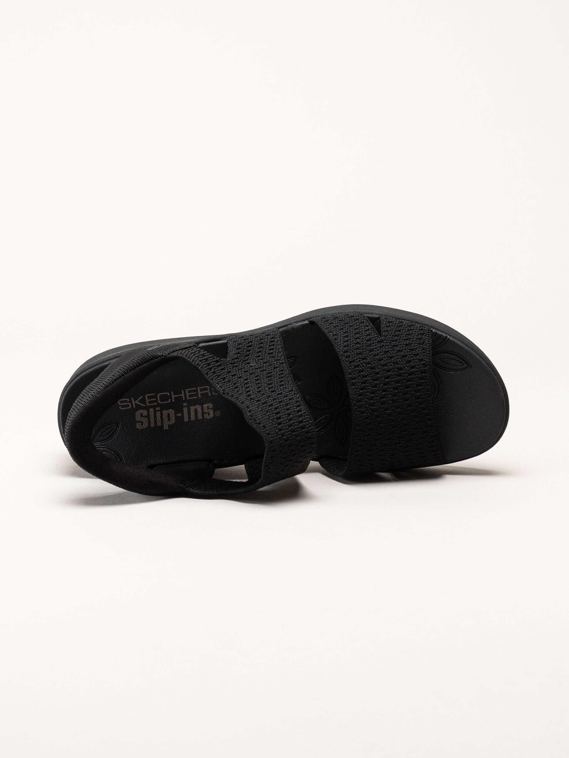 Skechers - Pier Lite - Slip On By - Svarta Slip-ins sandaler