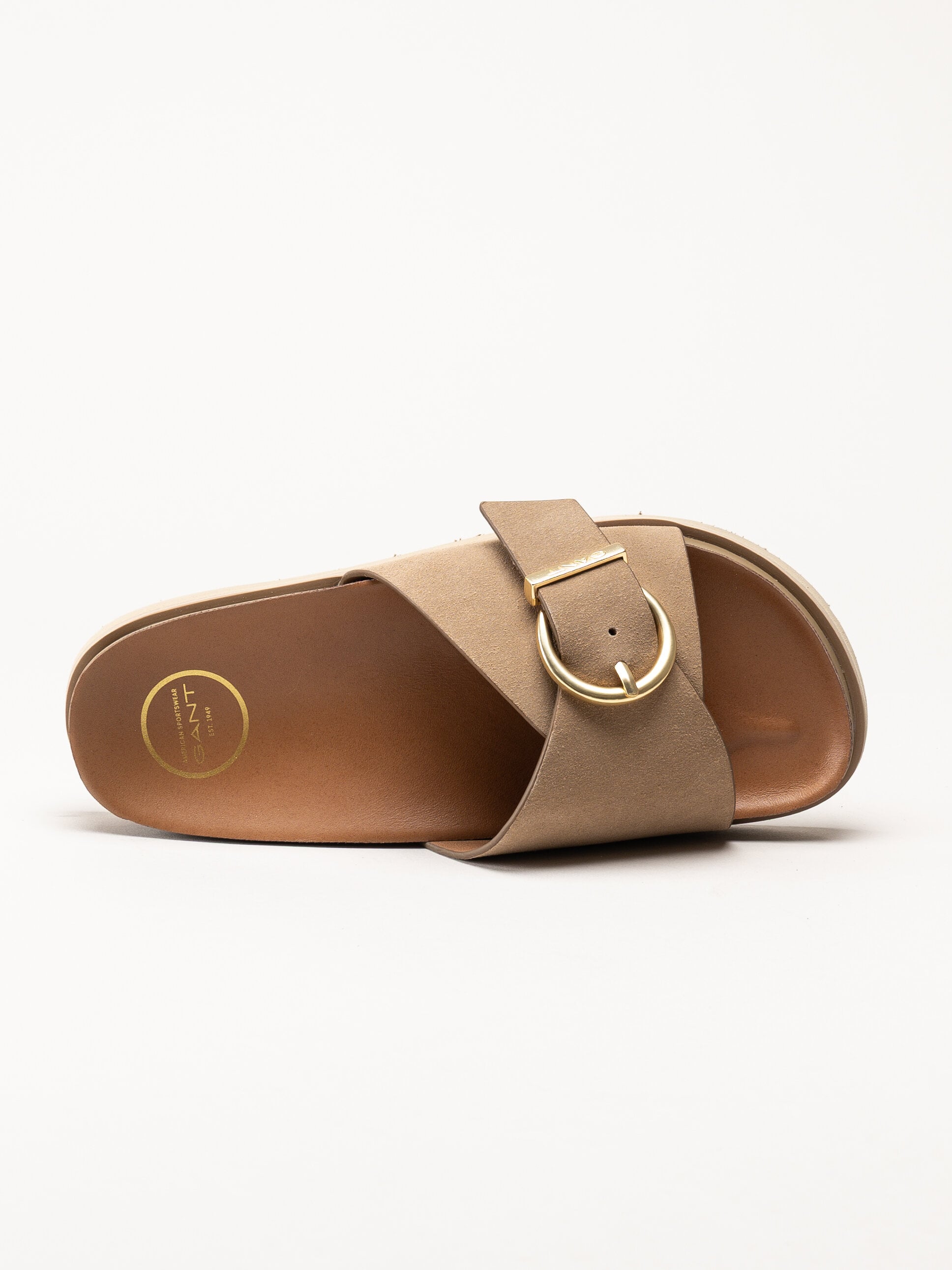 Gant Footwear - Mardale - Beige slip in sandaler i mocka