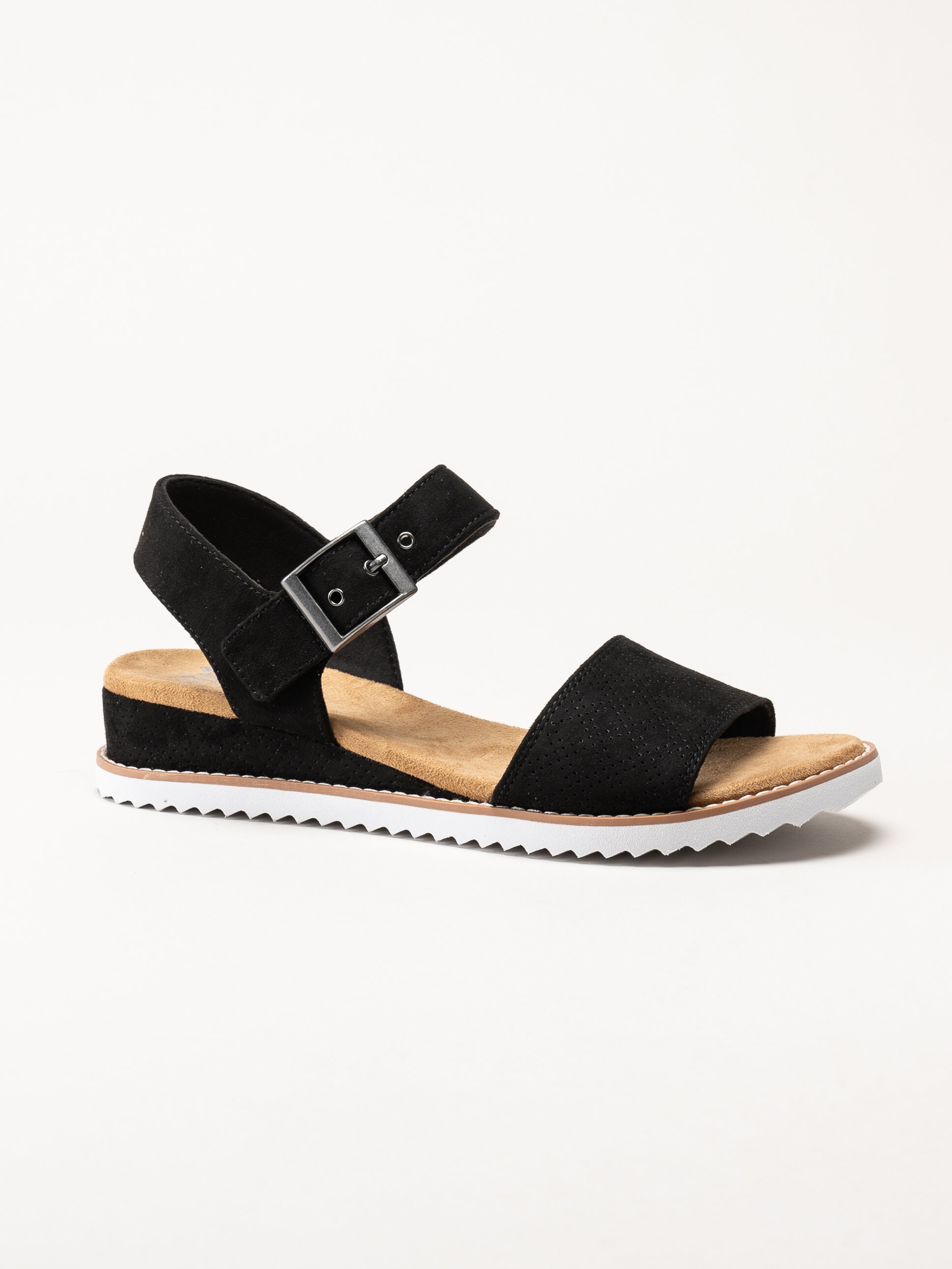 Skechers - Desert Kiss- Serendipitous - Svarta remsandaler