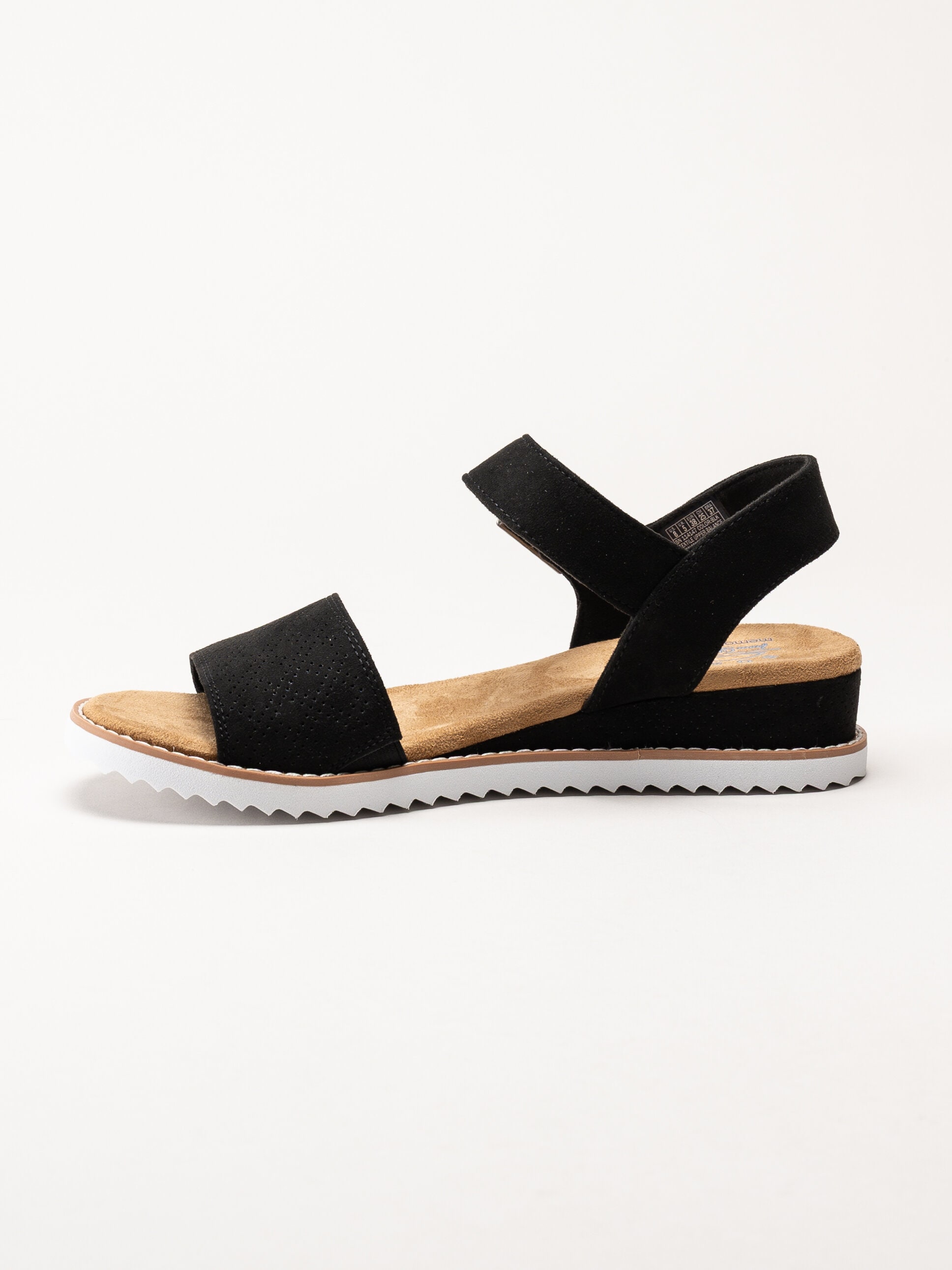Skechers - Desert Kiss- Serendipitous - Svarta remsandaler