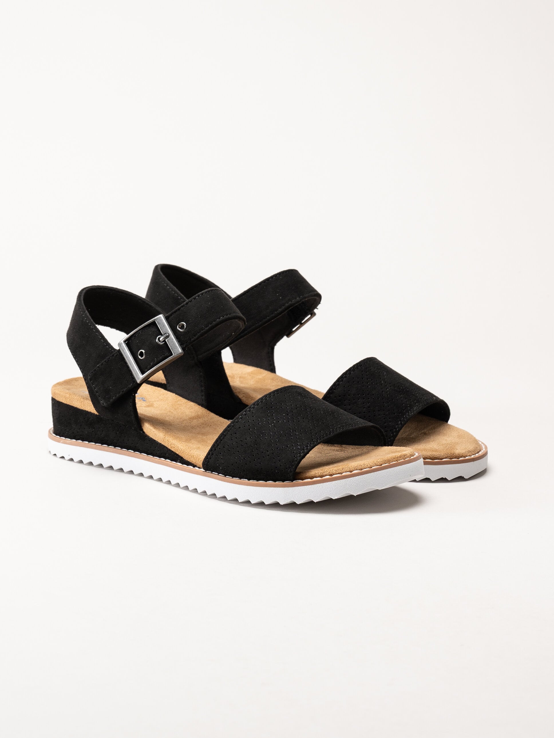 Skechers - Desert Kiss- Serendipitous - Svarta remsandaler