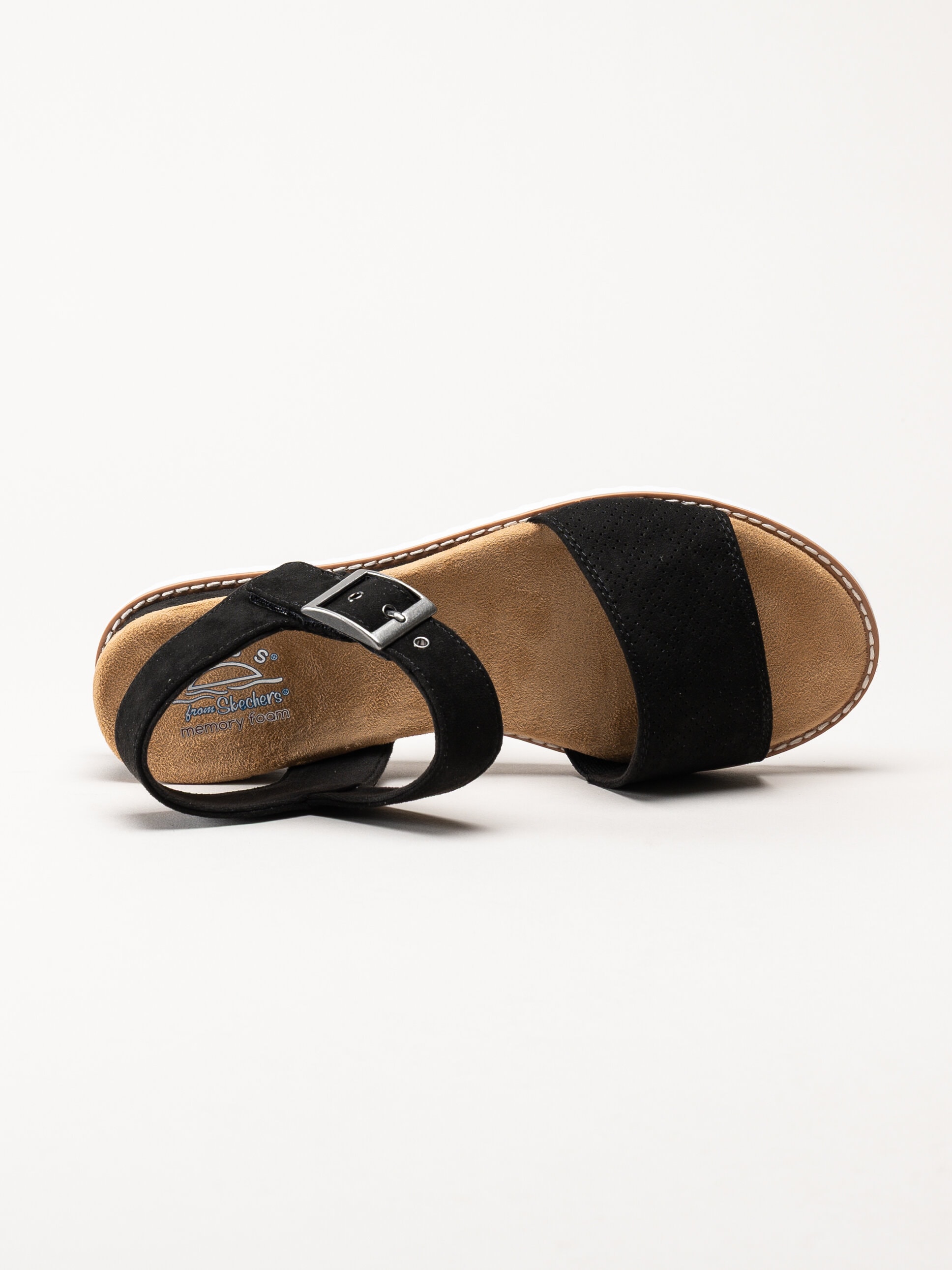 Skechers - Desert Kiss- Serendipitous - Svarta remsandaler