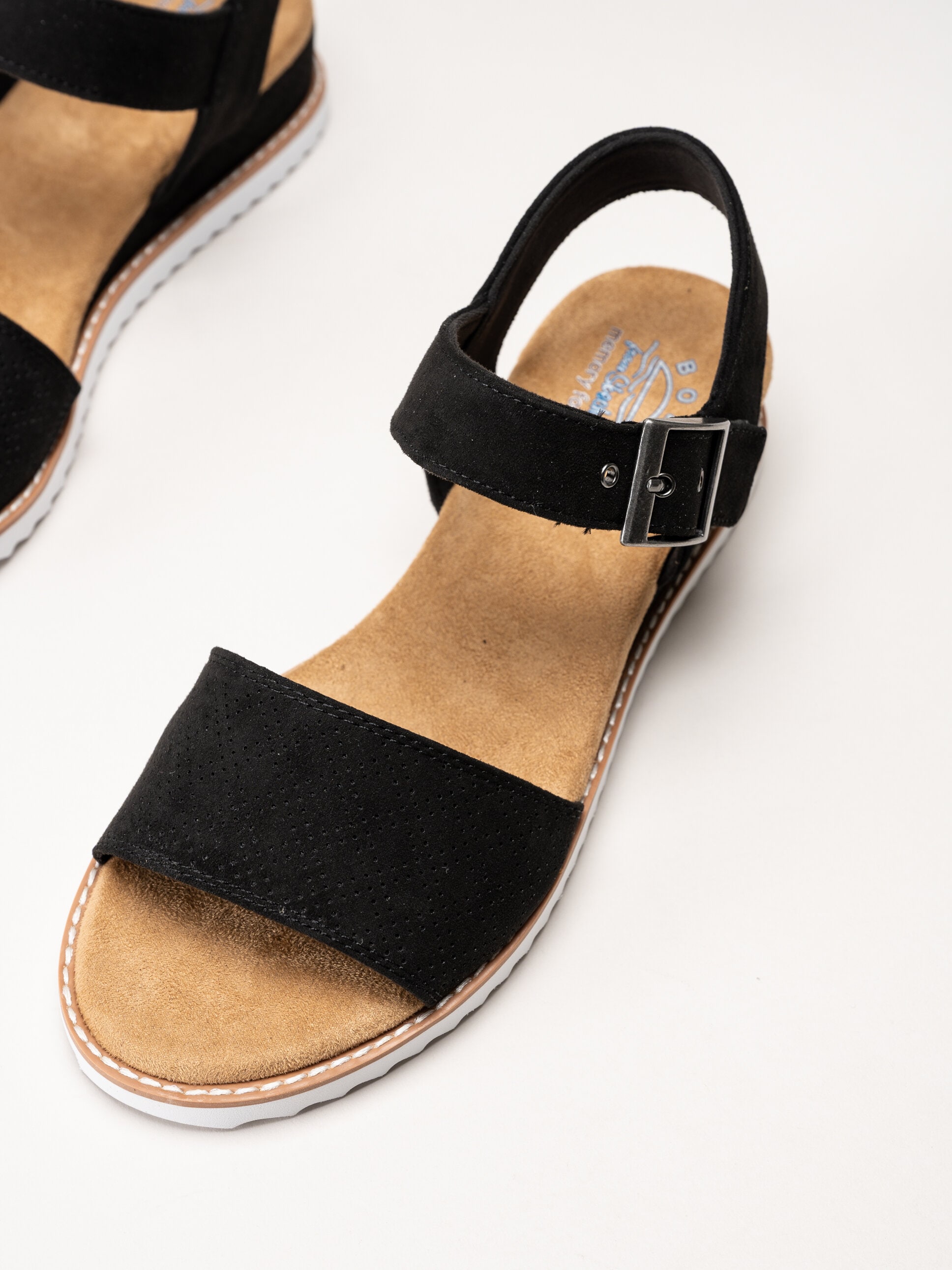 Skechers - Desert Kiss- Serendipitous - Svarta remsandaler