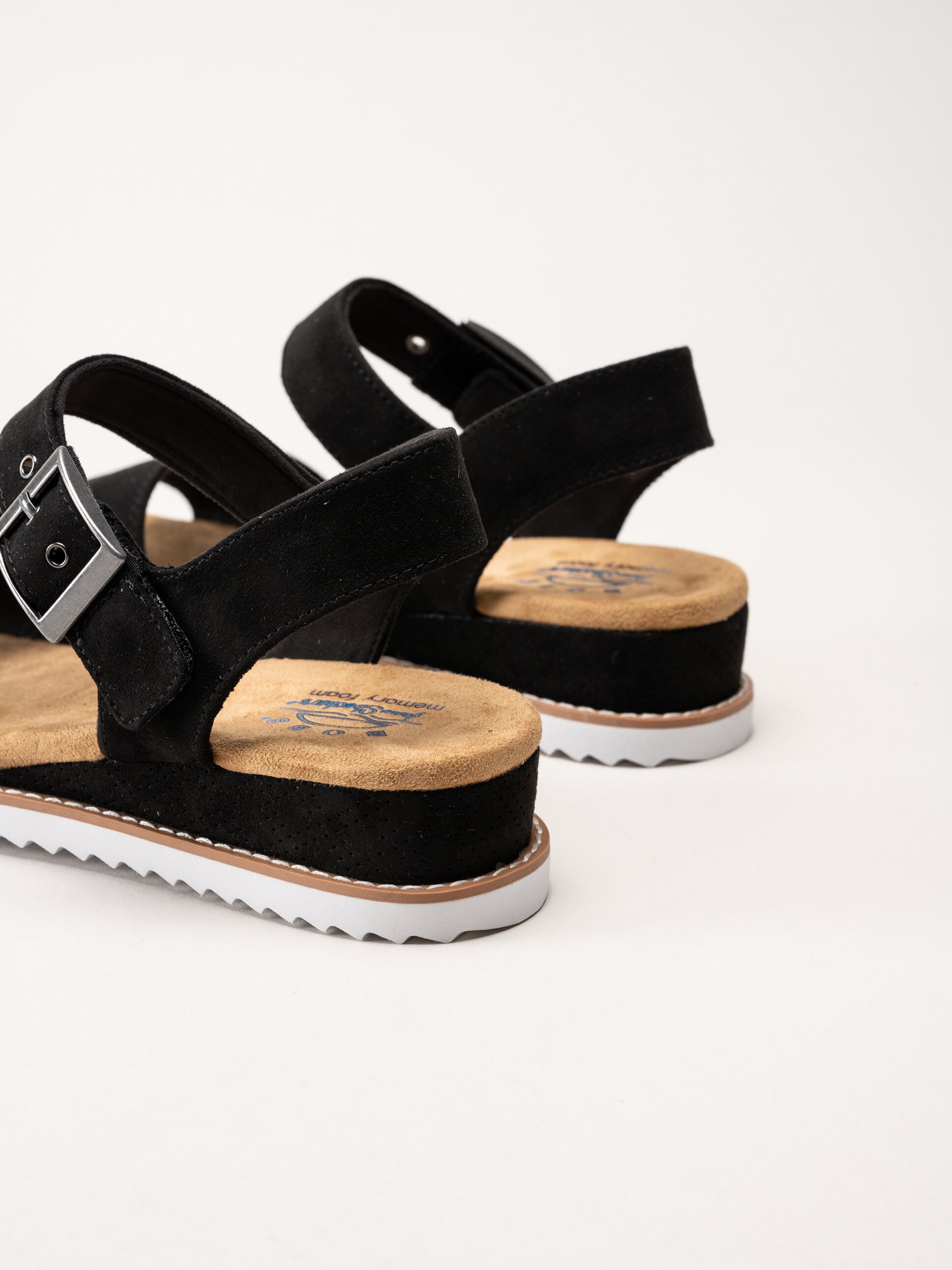 Skechers - Desert Kiss- Serendipitous - Svarta remsandaler
