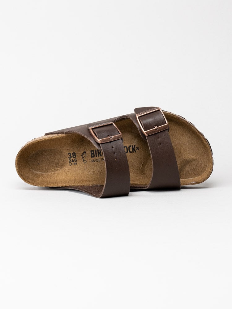 Birkenstock - Arizona Regular Classic - Mörkbruna slip in sandaler