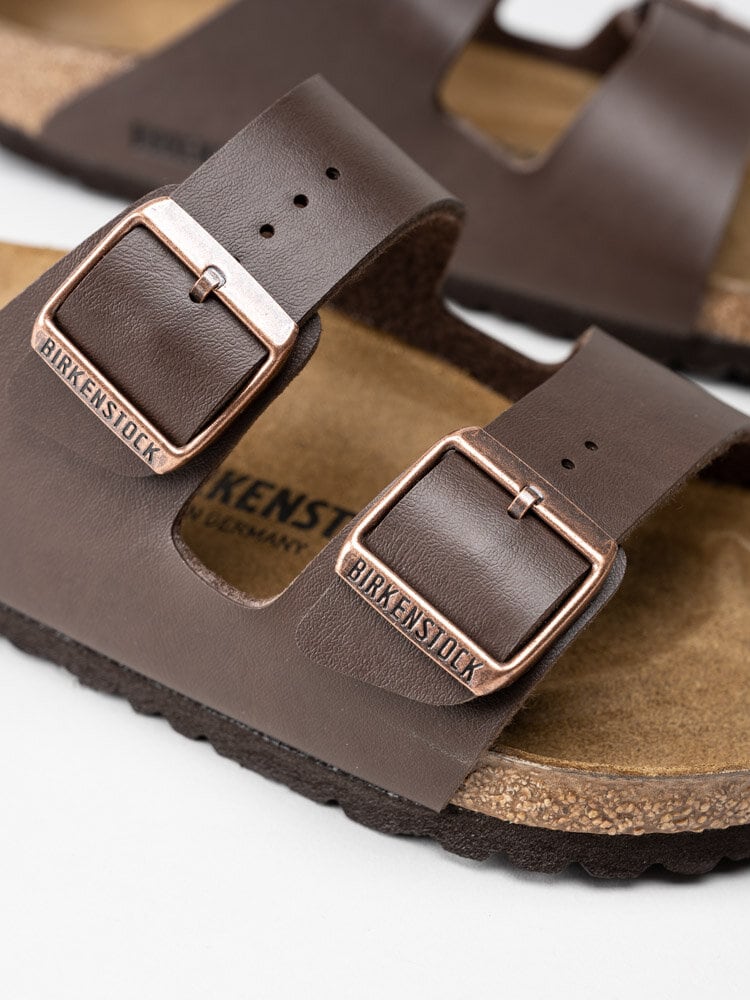 Birkenstock - Arizona Regular Classic - Mörkbruna slip in sandaler