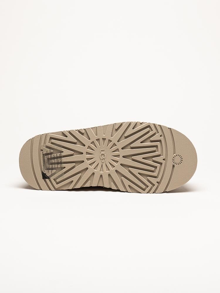 UGG - W Tazz II - Beige fårskinnsfodrade tofflor i mocka