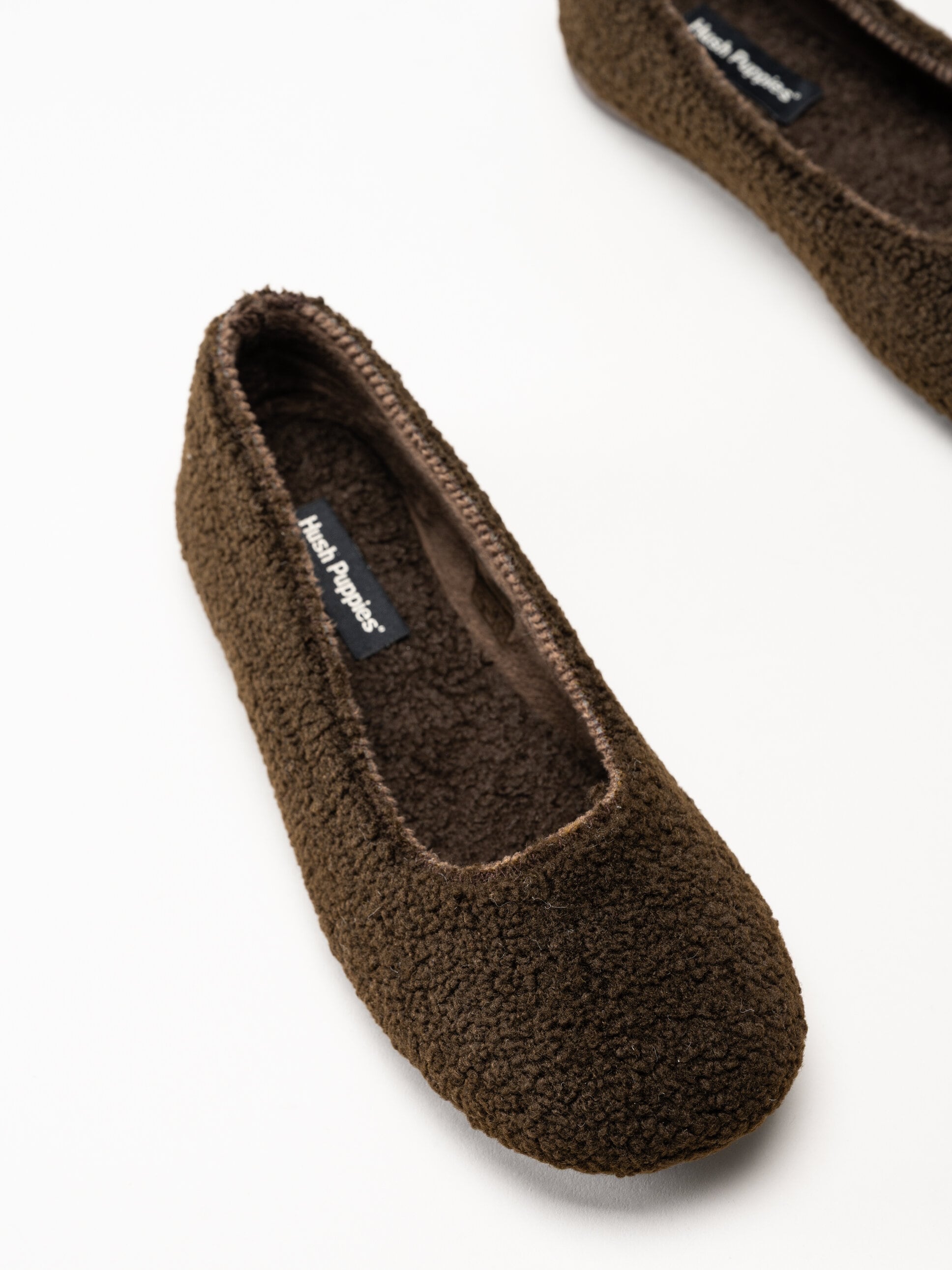Hush Puppies - Women´s Leia - Mörkbruna ballerinatofflor