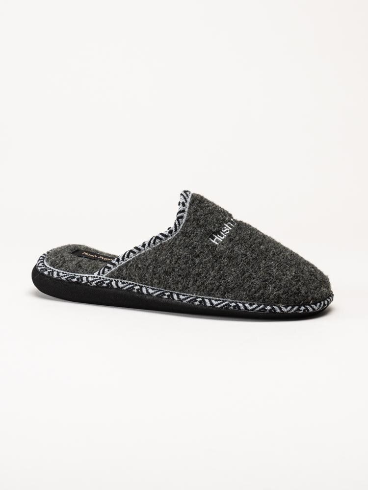 Hush Puppies - Women´s Lola - Mökrgrå tofflor i filt
