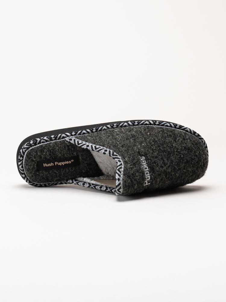 Hush Puppies - Women´s Lola - Mökrgrå tofflor i filt