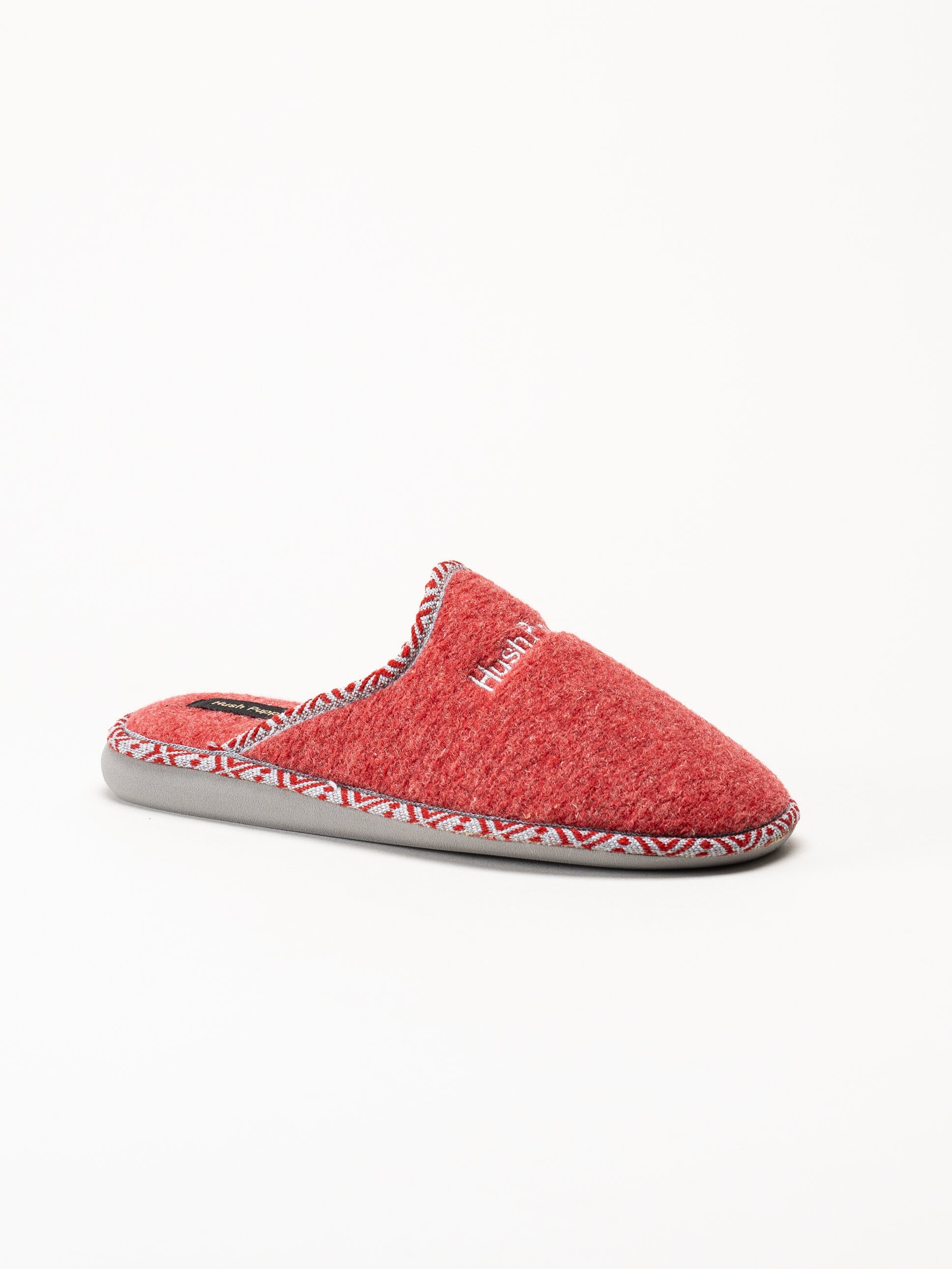 Hush Puppies - Women´s Lola - Röda tofflor i filt