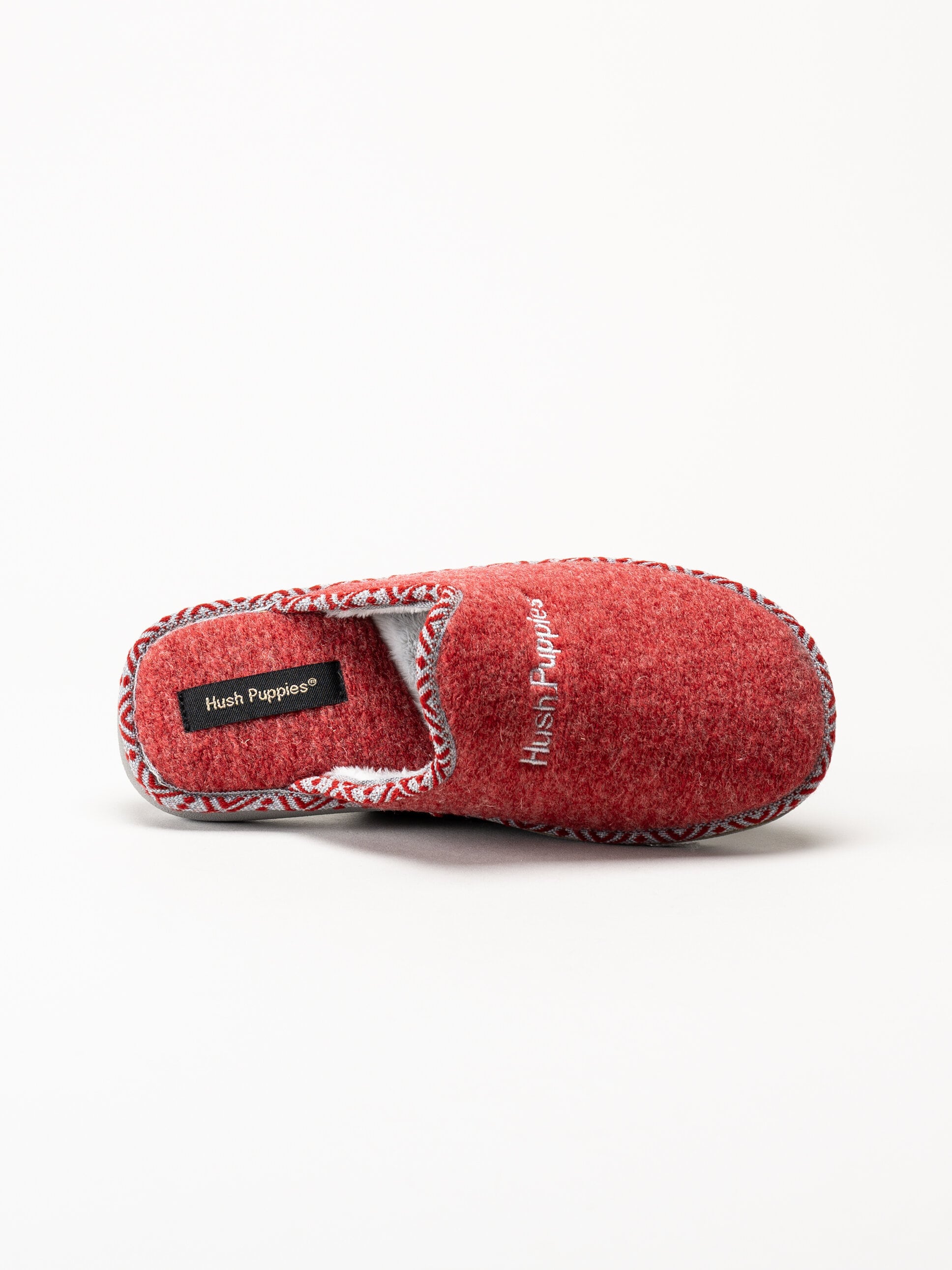 Hush Puppies - Women´s Lola - Röda tofflor i filt