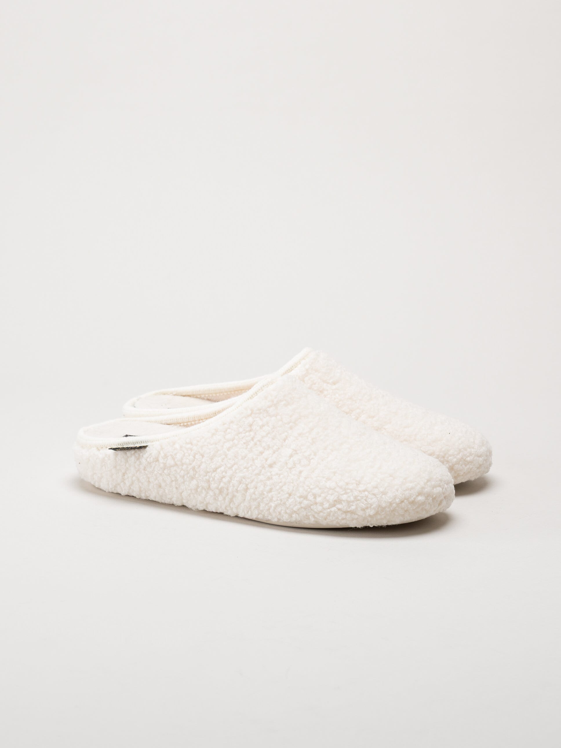 Hush Puppies - Women´s Lunia - Offwhite fodrade tofflor