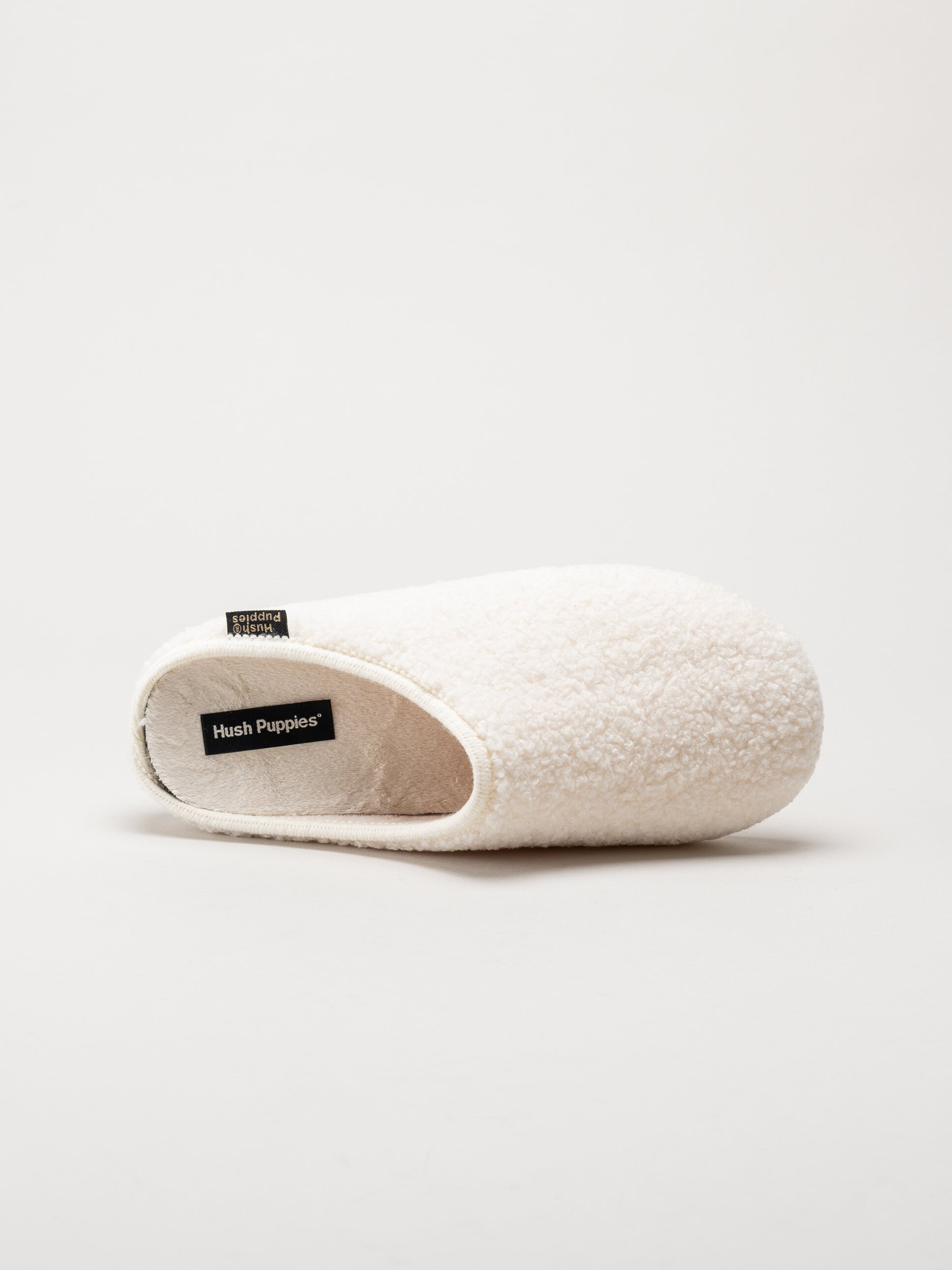 Hush Puppies - Women´s Lunia - Offwhite fodrade tofflor