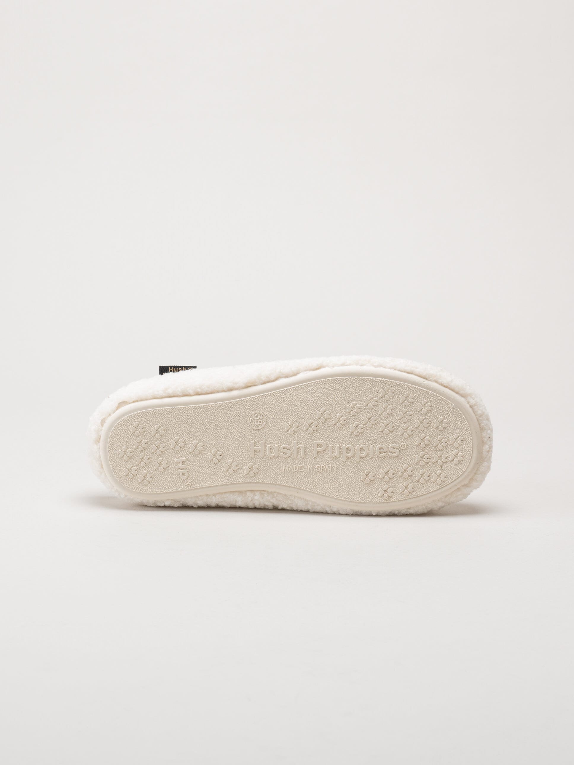 Hush Puppies - Women´s Lunia - Offwhite fodrade tofflor