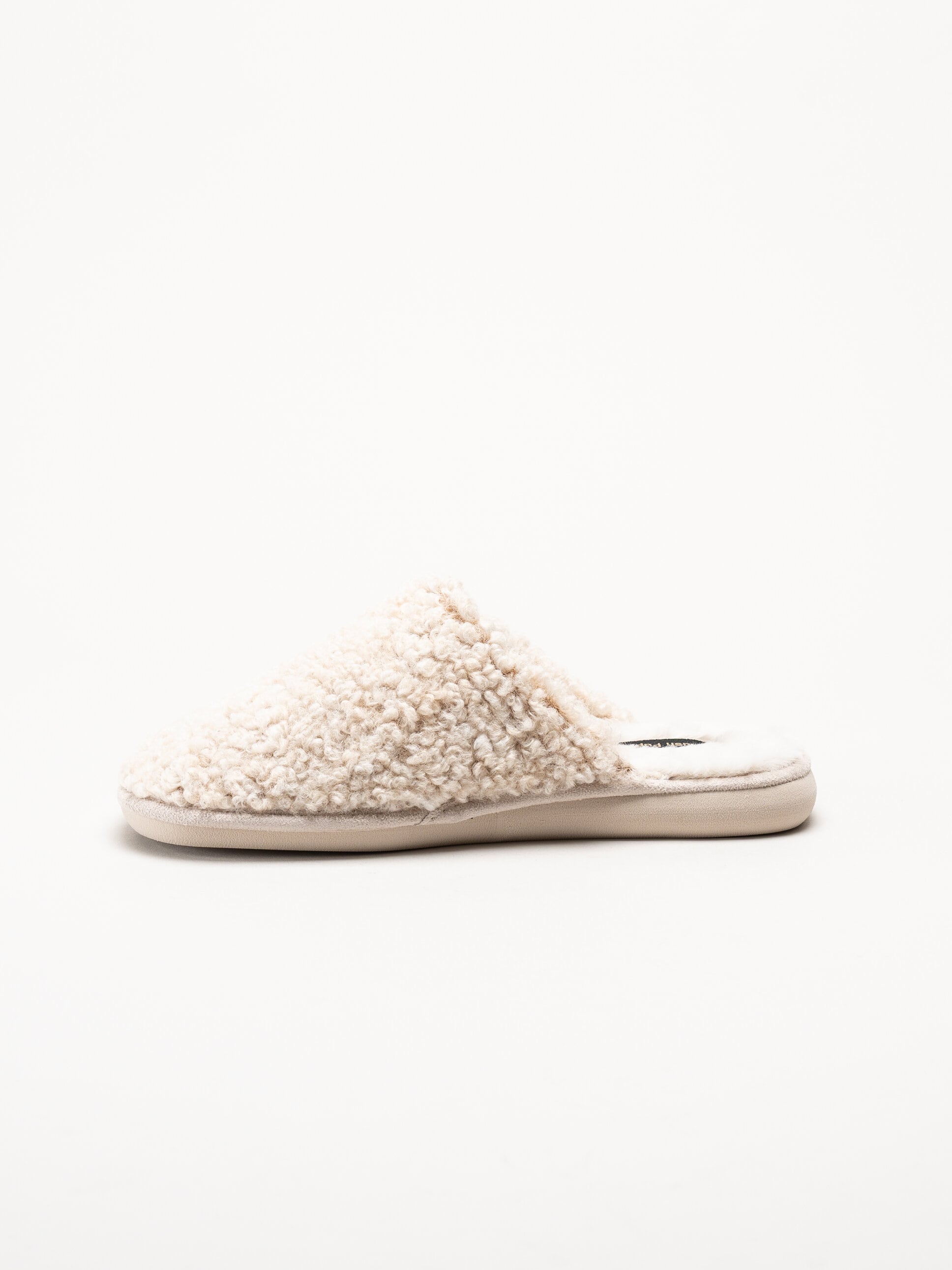 Hush Puppies - Women´s Imelda - Beiga tofflor i ullimitation